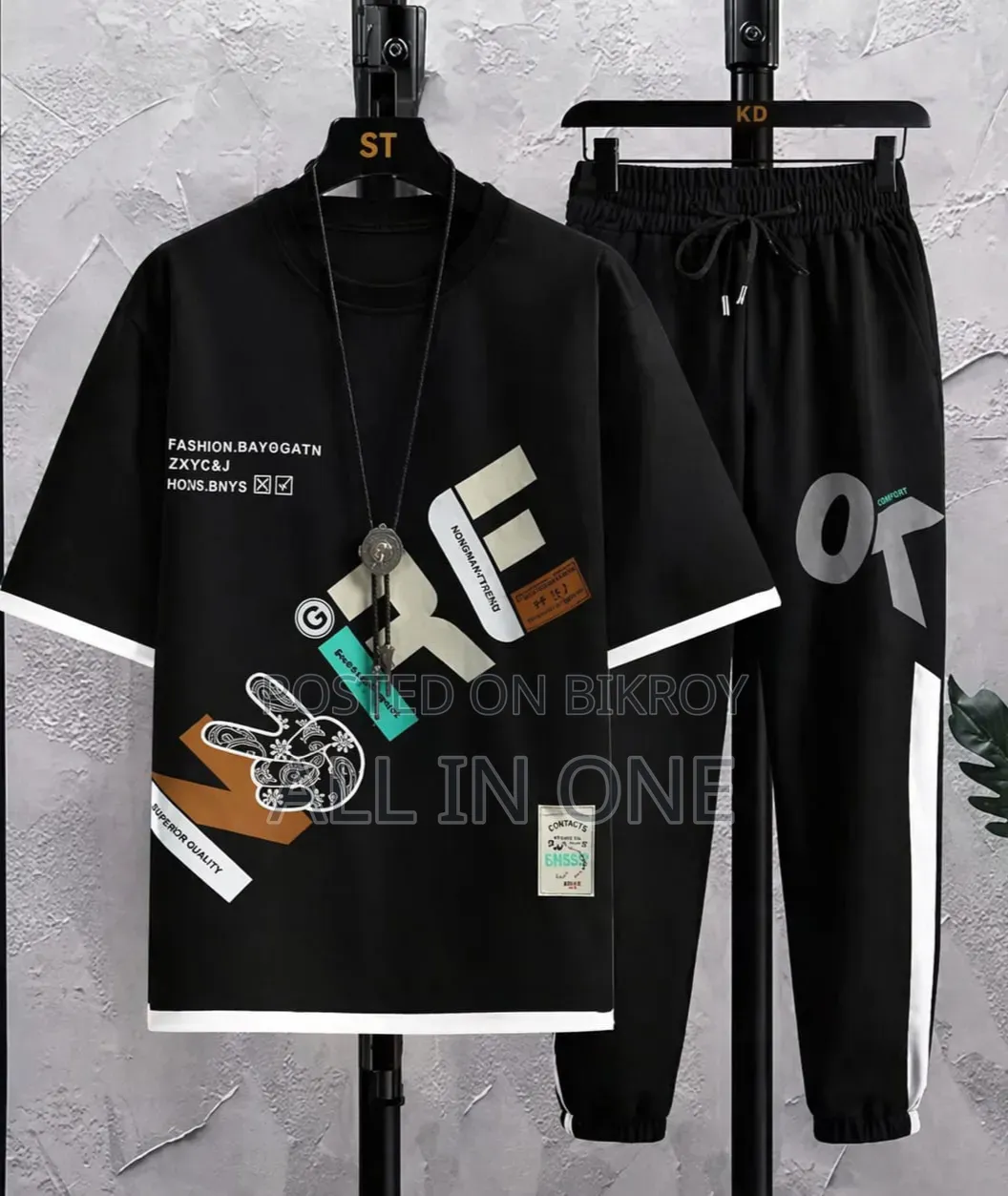 T-Shirt and Trouser Set