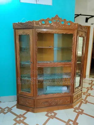 Teak Wood Showcase