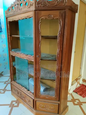 Teak Wood Showcase