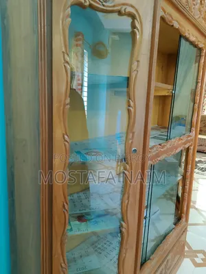 Teak Wood Showcase