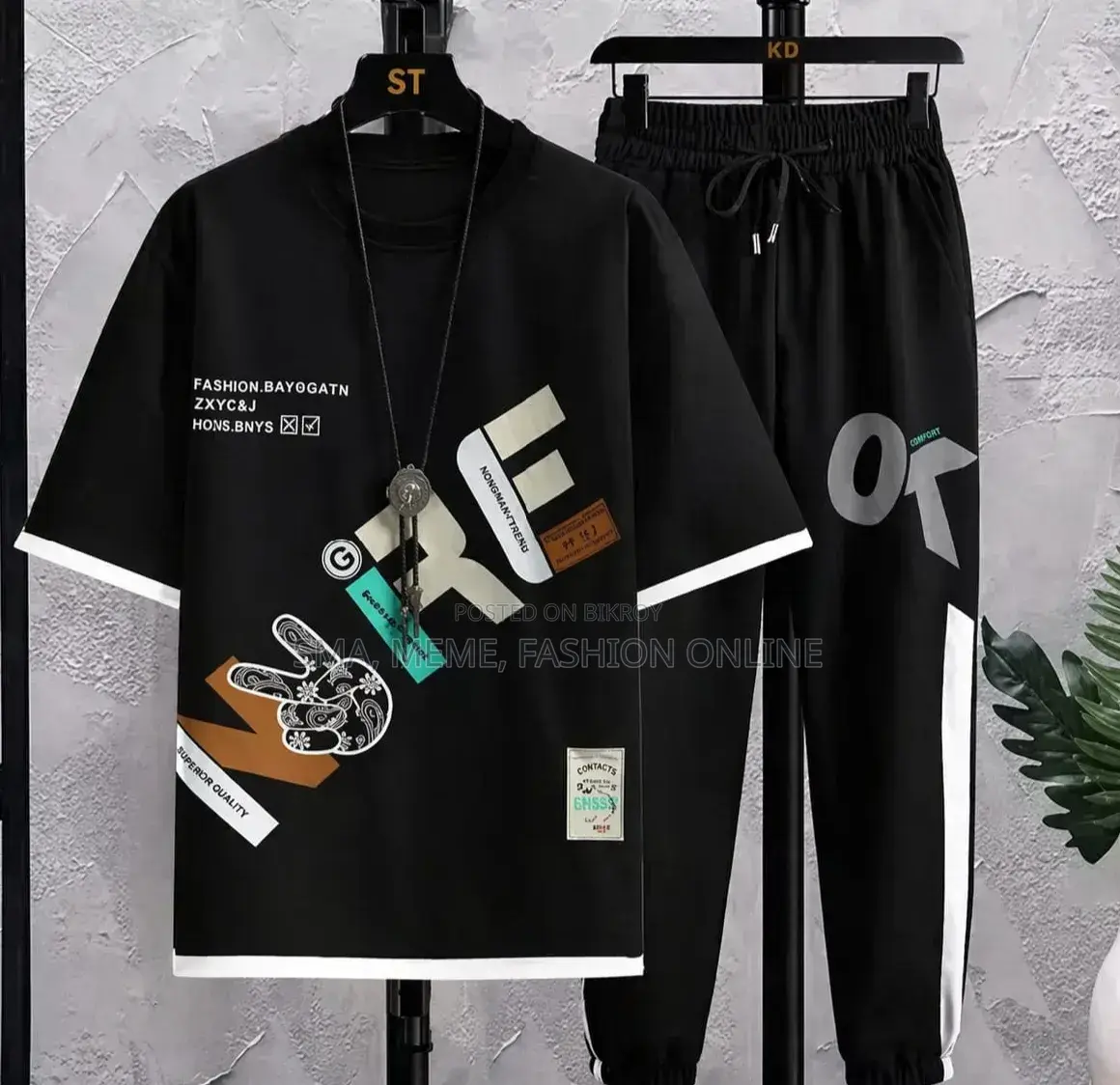 T-Shirt and Trouser Set