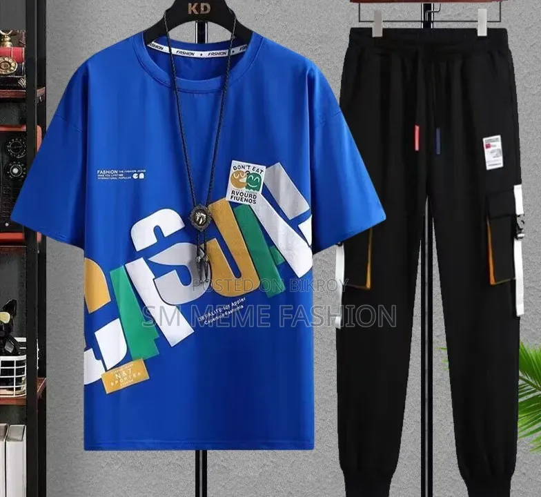 Half Sleeve T-Shirt Trouser Set