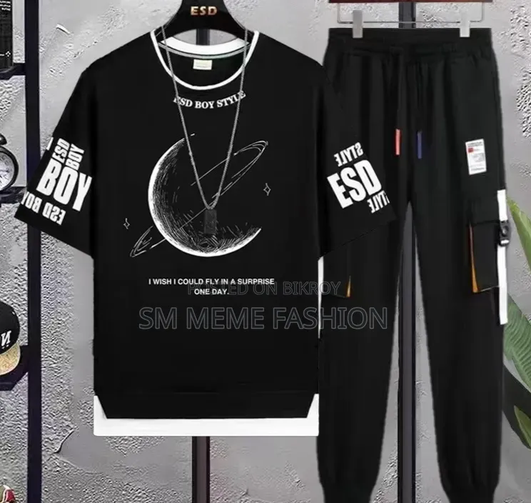 Half Sleeve T-Shirt Trouser Set