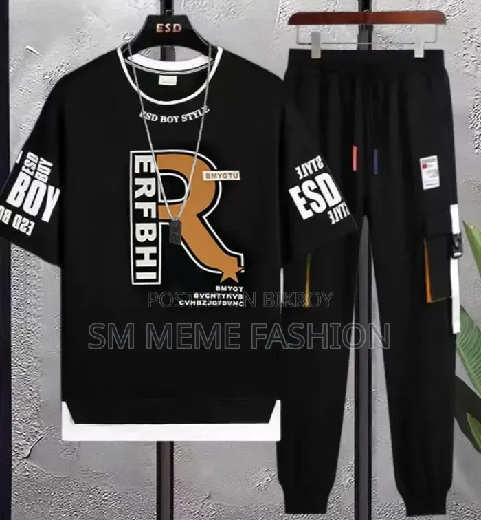 Half Sleeve T-Shirt Trouser Set