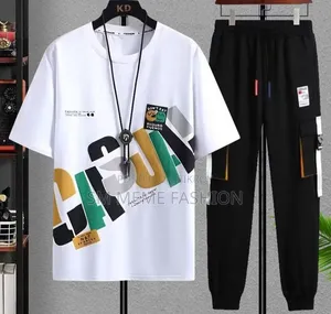 Half Sleeve T-Shirt Trouser Set