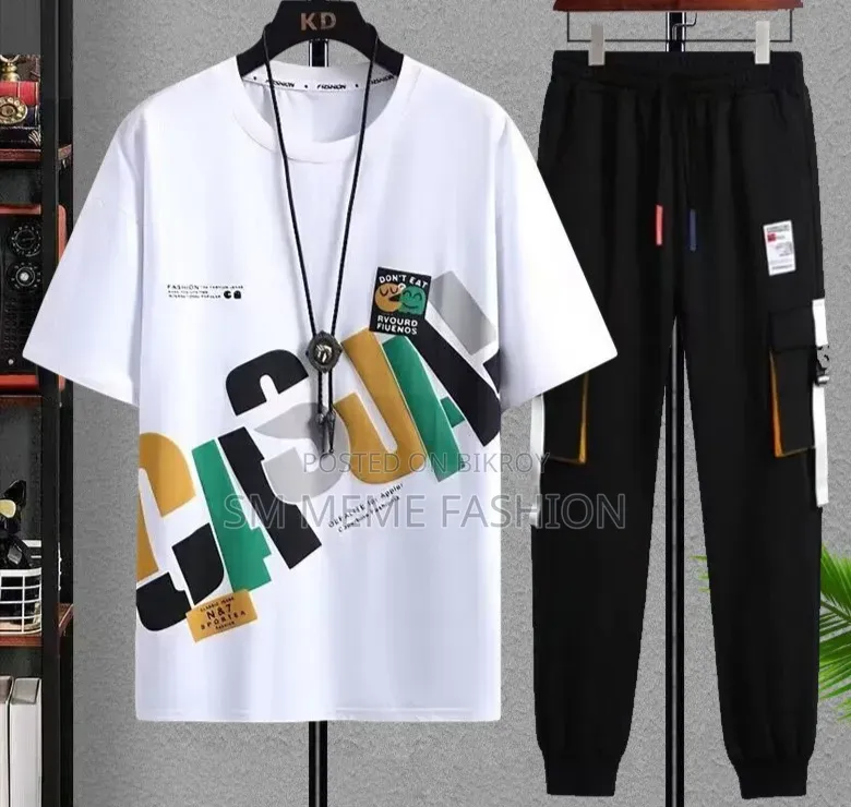 Half Sleeve T-Shirt Trouser Set