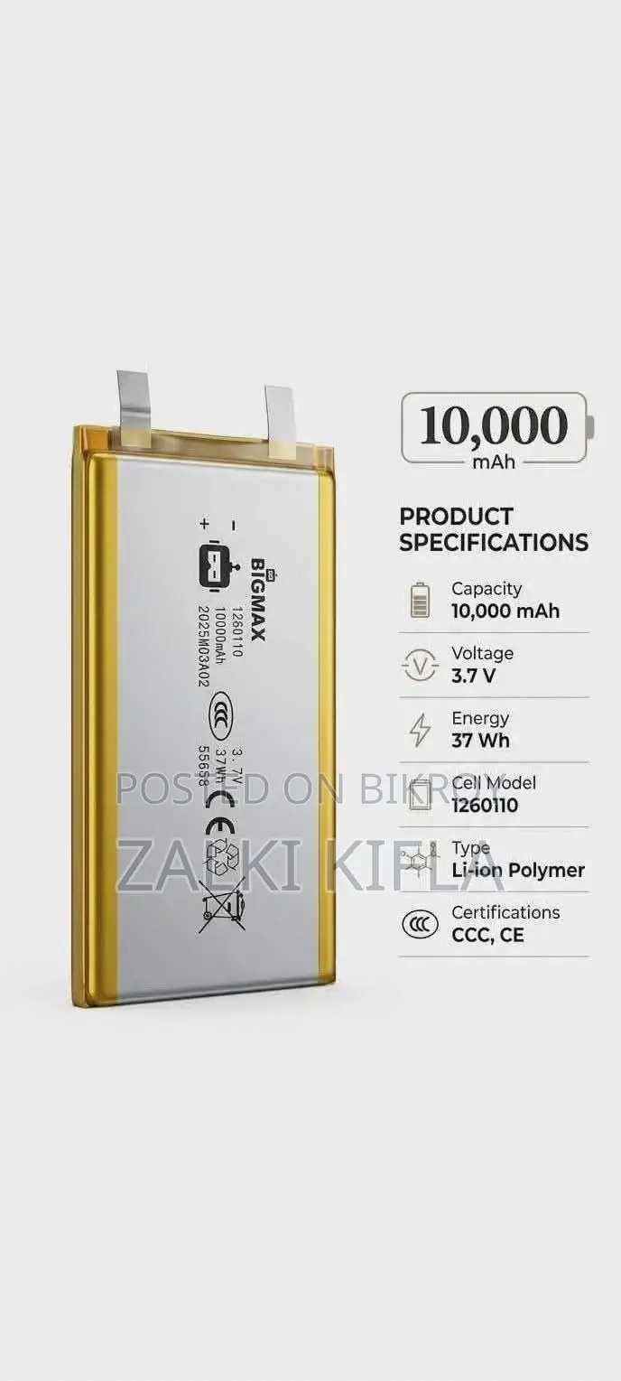 Original Bigmax (10,000mah) লিথিয়াম পলিমার ব্যাটারি!
