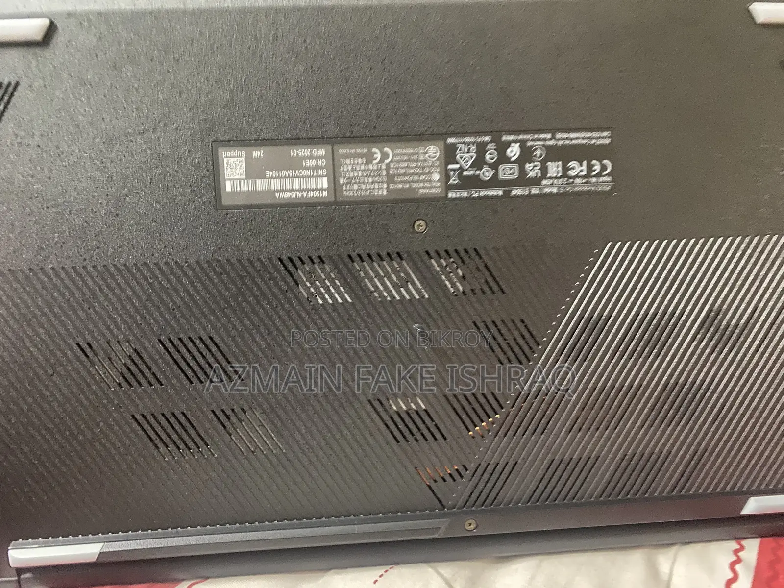 Laptop Asus VivoBook 15 X505BA 16GB AMD Ryzen 5 SSD 512GB