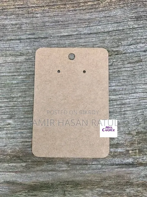 Earrings Card (Round) Arong Style