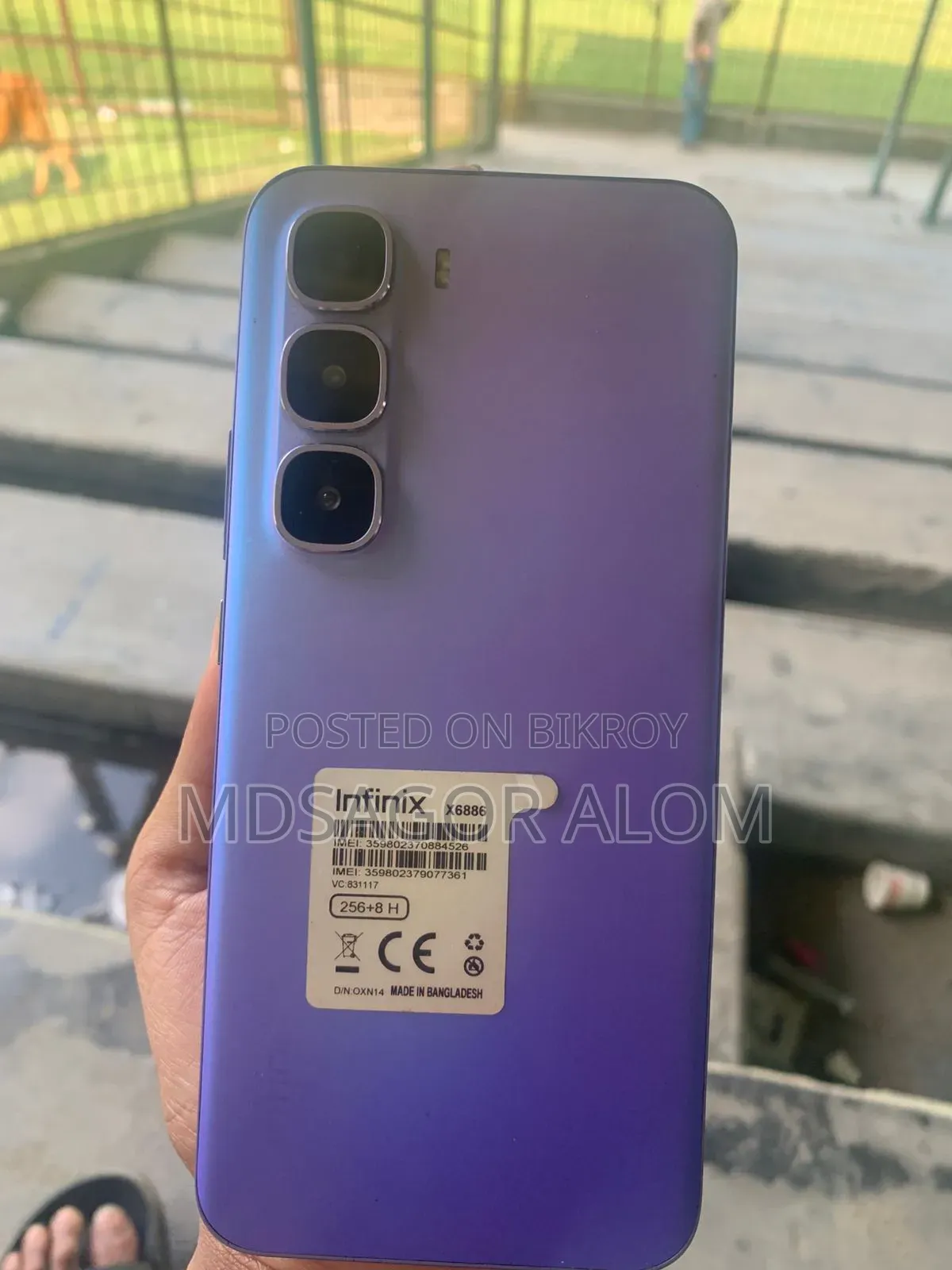 New Infinix Hot 60 Pro+ 128 GB Purple