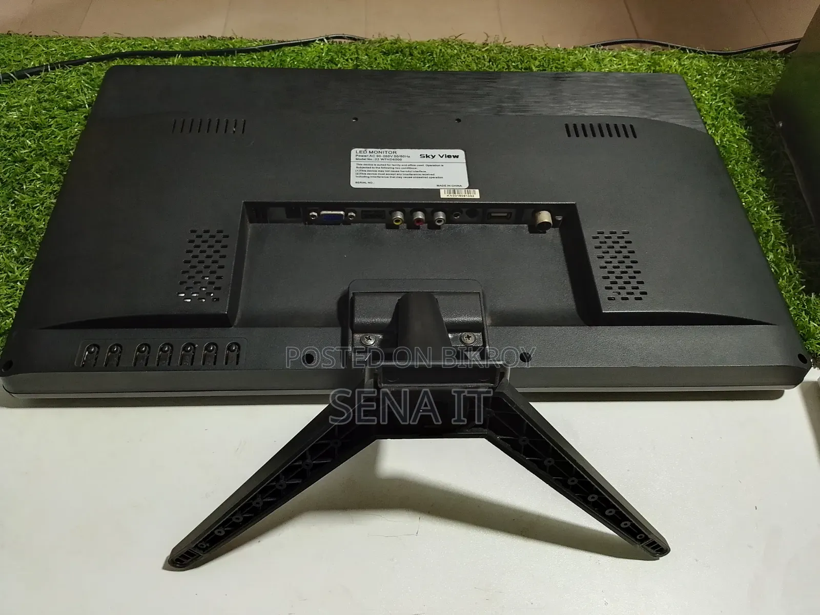 Sky View Led Monitor+Tv – 22” (Used, Good Condition)