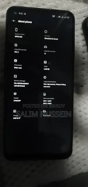 Oppo A54 128 GB Blue