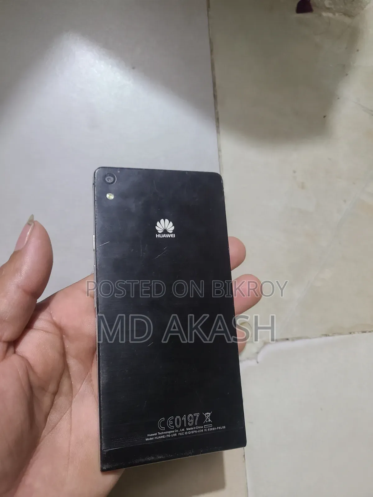 Huawei Ascend P6 16 GB Black