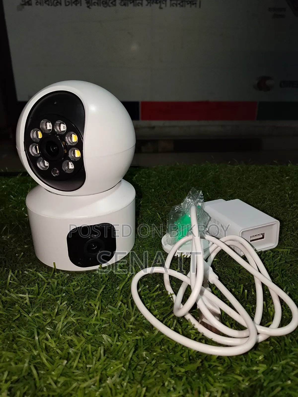 Wireless Smart Ip Camera With Night Vision Two-Way Audio (Brand New)