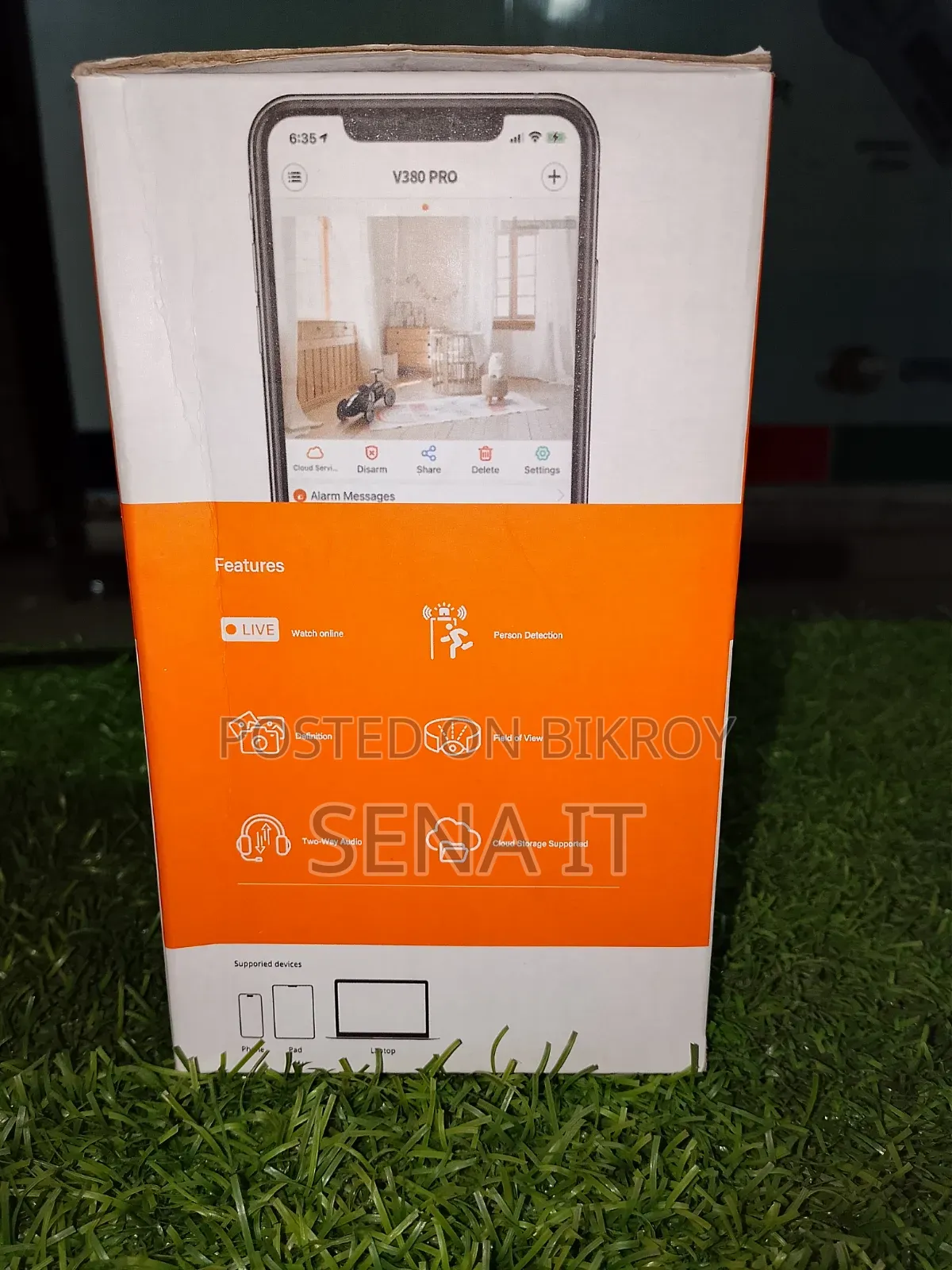 Wireless Smart Ip Camera With Night Vision Two-Way Audio (Brand New)