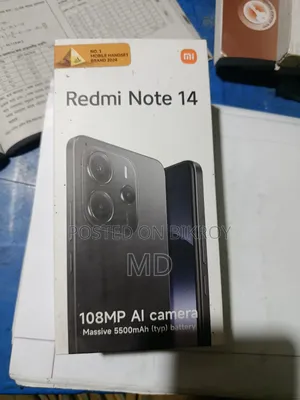 Xiaomi Redmi Note 14 4G 128 GB Black