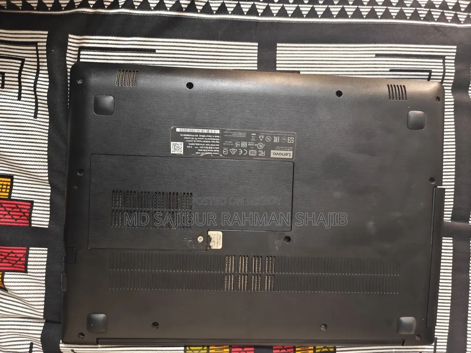 Laptop Lenovo IdeaPad 310 4GB Intel Core I3 HDD 1T