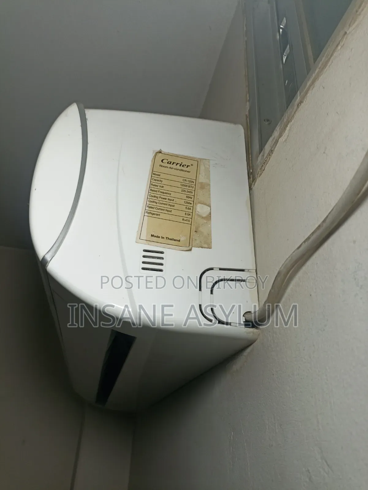 Carrier 1 Ton Split AC