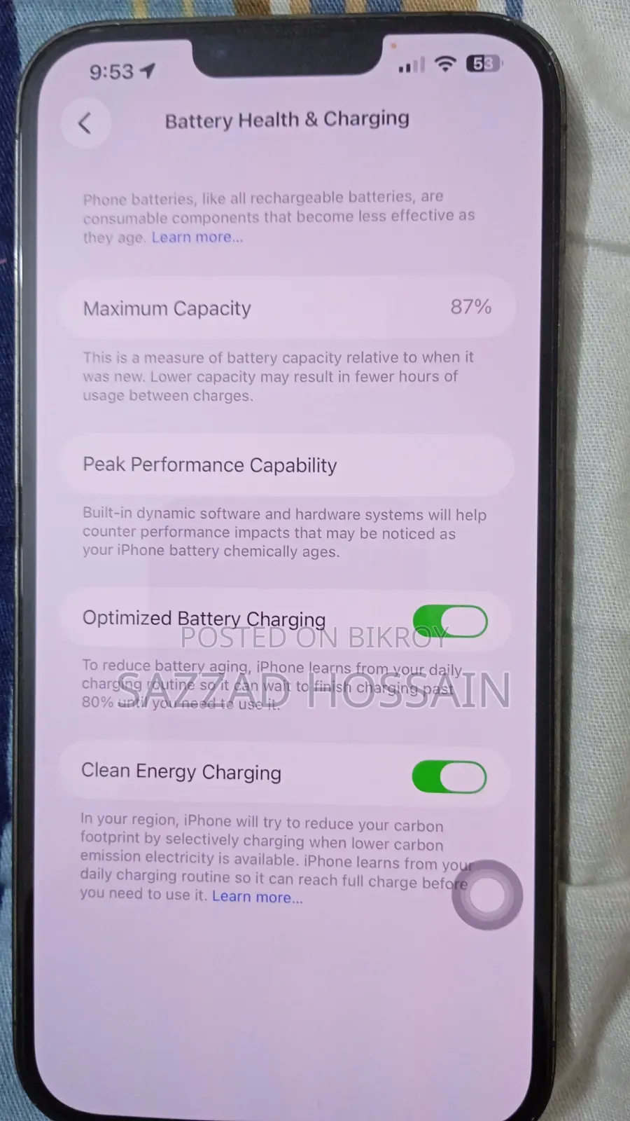 Apple iPhone 13 Pro Max 256 GB Silver