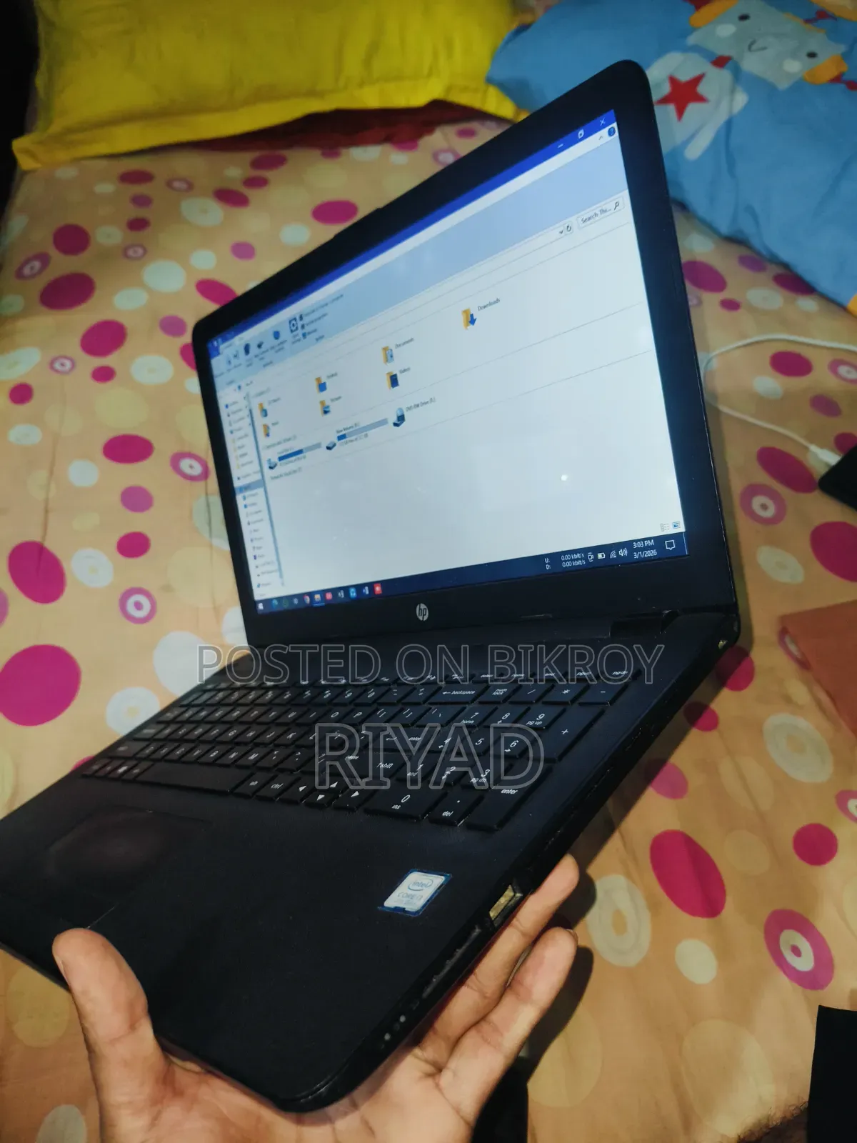 Laptop HP 15 4GB Intel Core I3 SSD 250GB