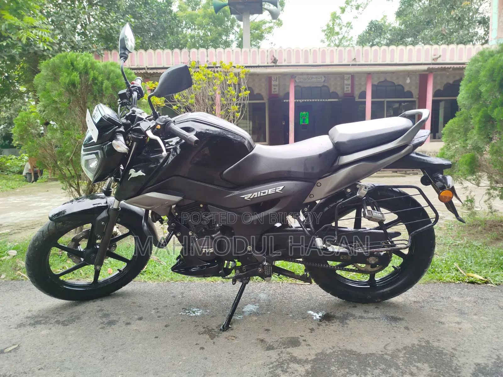 New TVS Raider 125 2022 Black