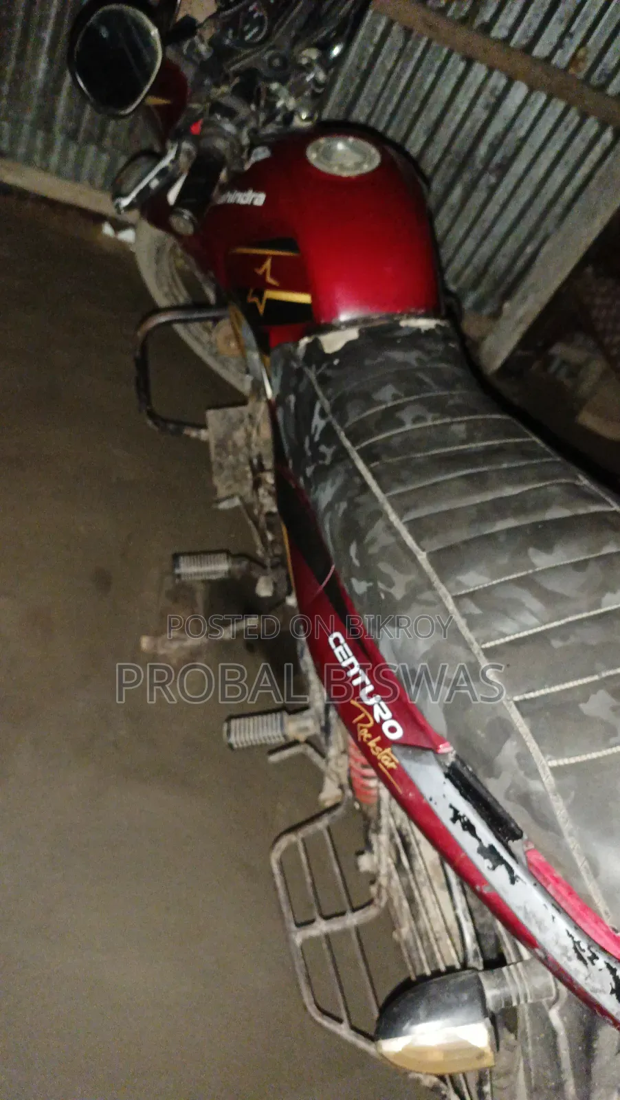 Mahindra Centuro 2017 Red