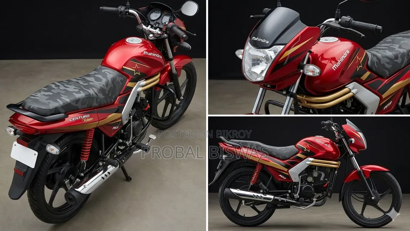 Mahindra Centuro 2017 Red