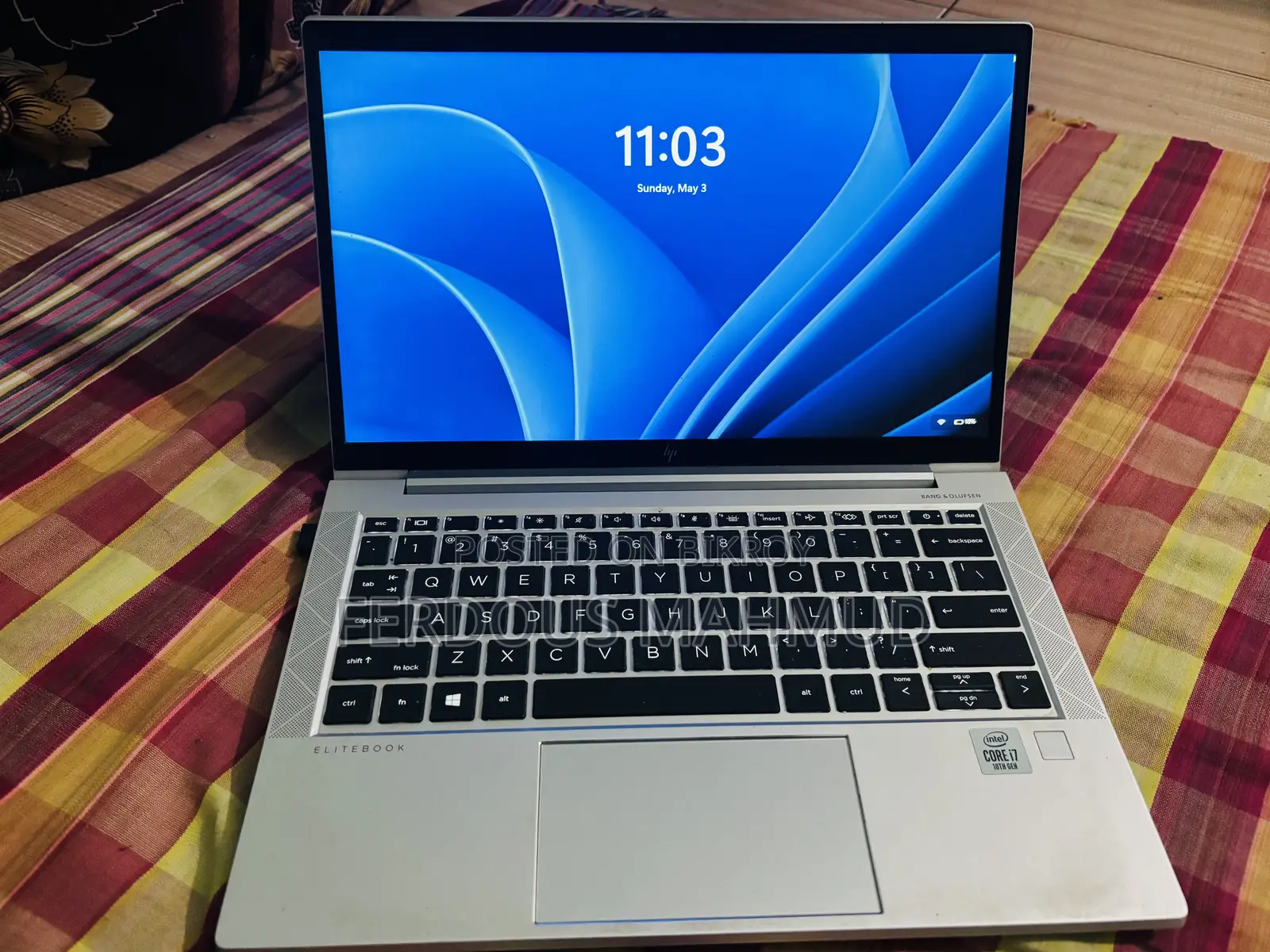 Laptop HP EliteBook 830 G7 16GB Intel Core I7 HDD+SSD 512GB