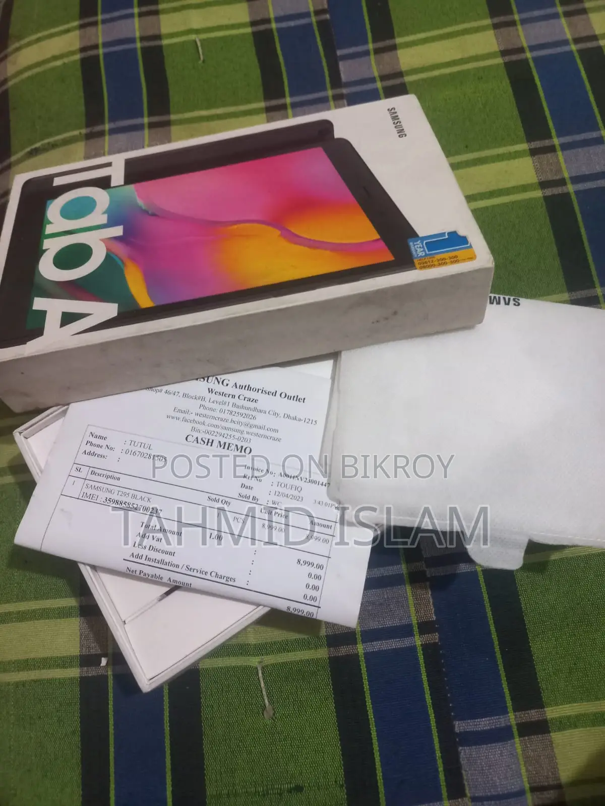 Samsung Galaxy Tab a 8.0 (2019) 32 GB Black