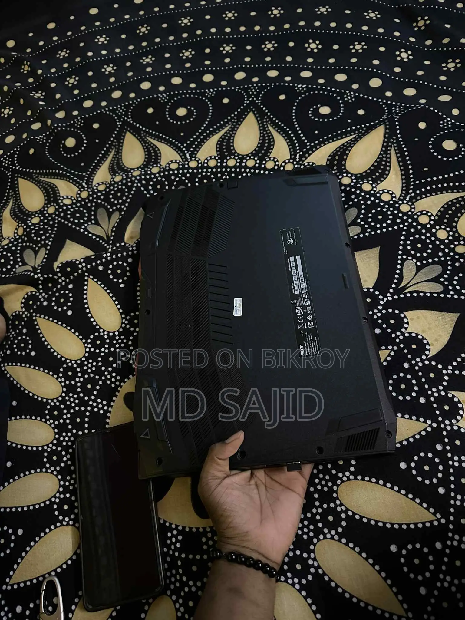 ল্যাপটপ Acer Nitro 5 ১৬ জিবি AMD Ryzen 5 SSD ৫১২ জিবি