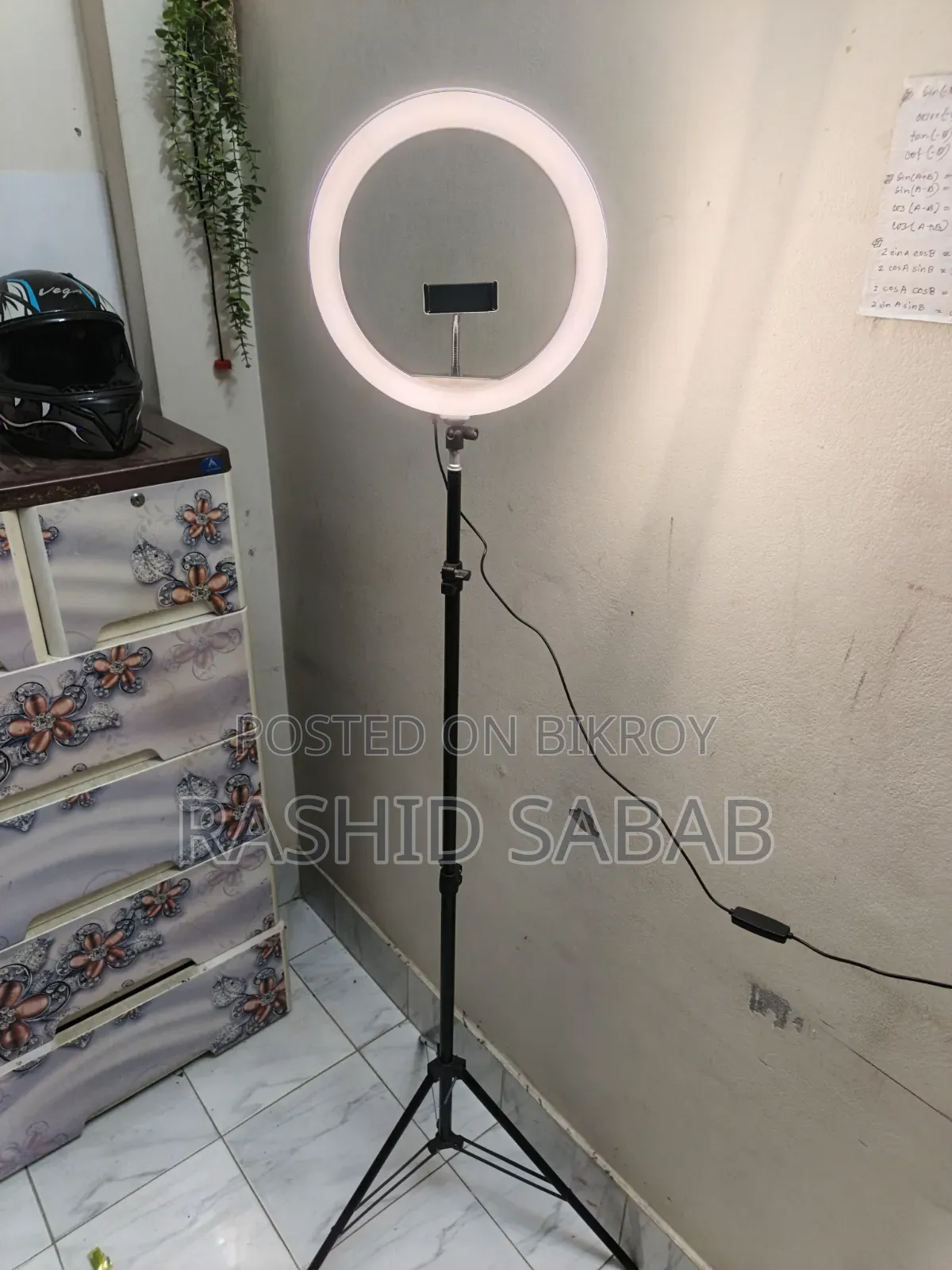 12" Ring Light With Stand