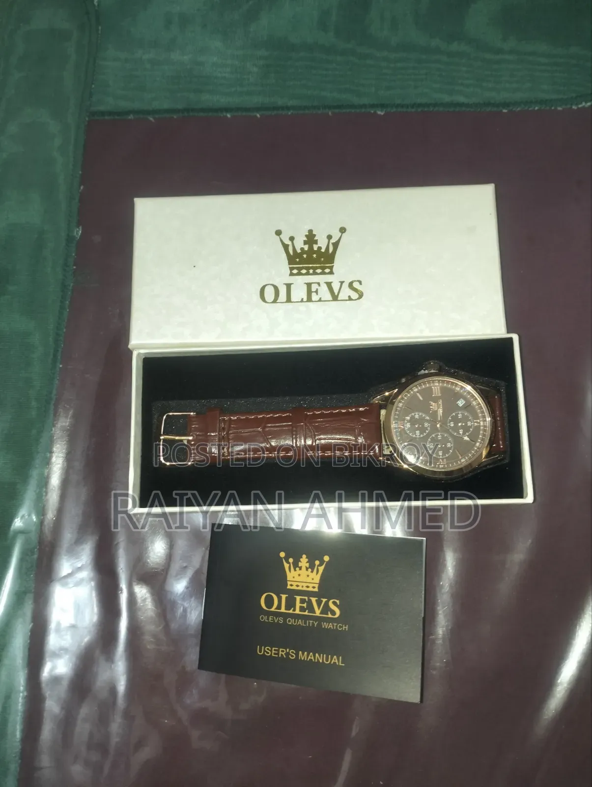 Olevs (Cronography). একদম নতুন