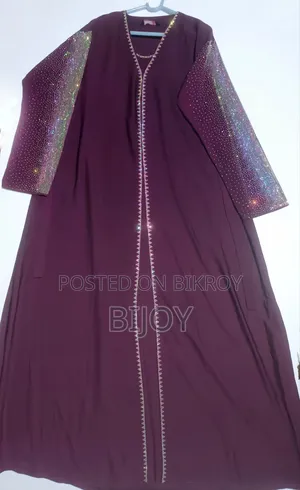 2-Part + 1-Piece Beautiful Burqa, Perfect for Photos and Videos