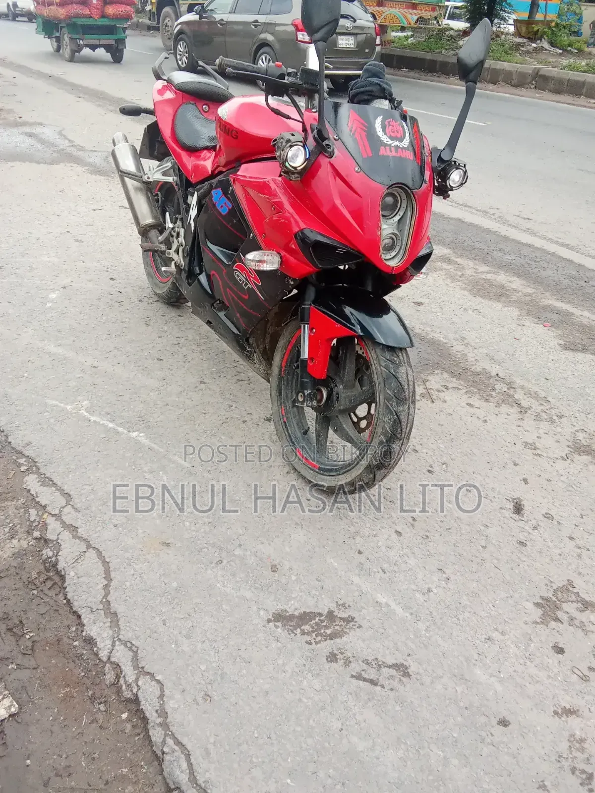 Motorcycle 2015 Red