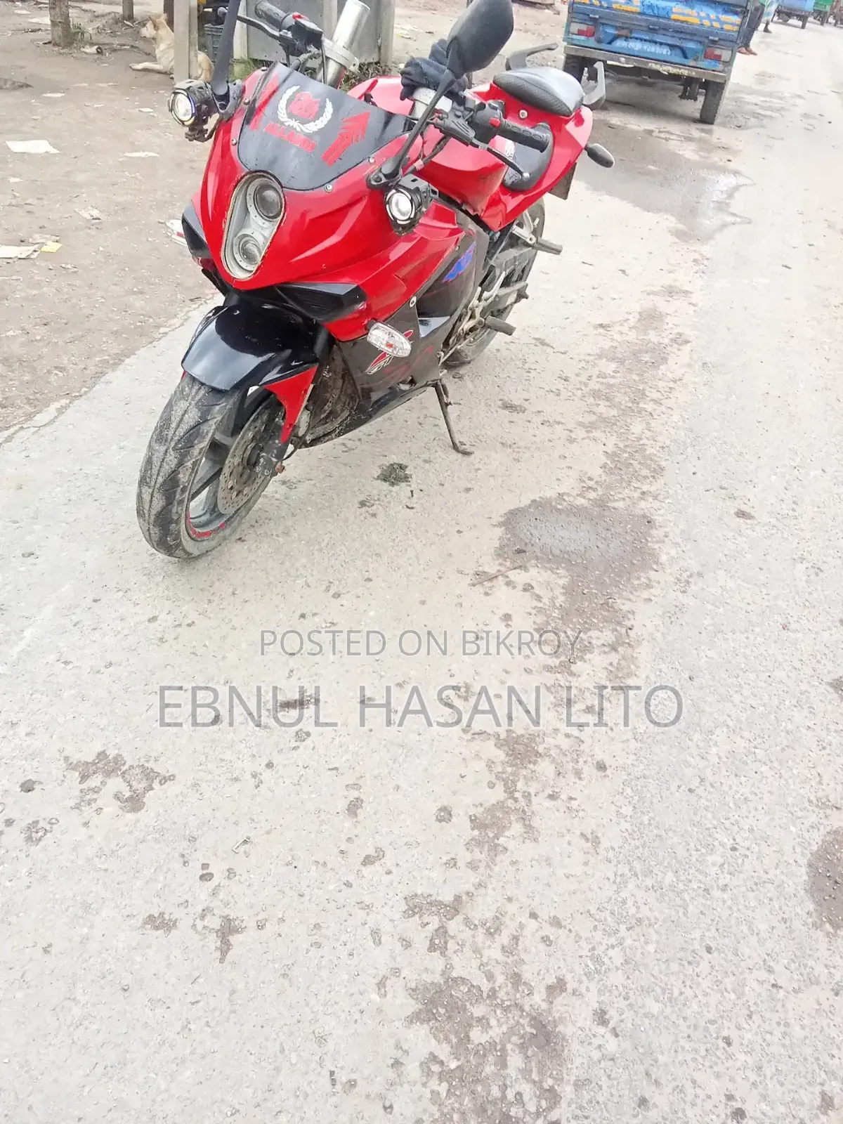 Motorcycle 2015 Red