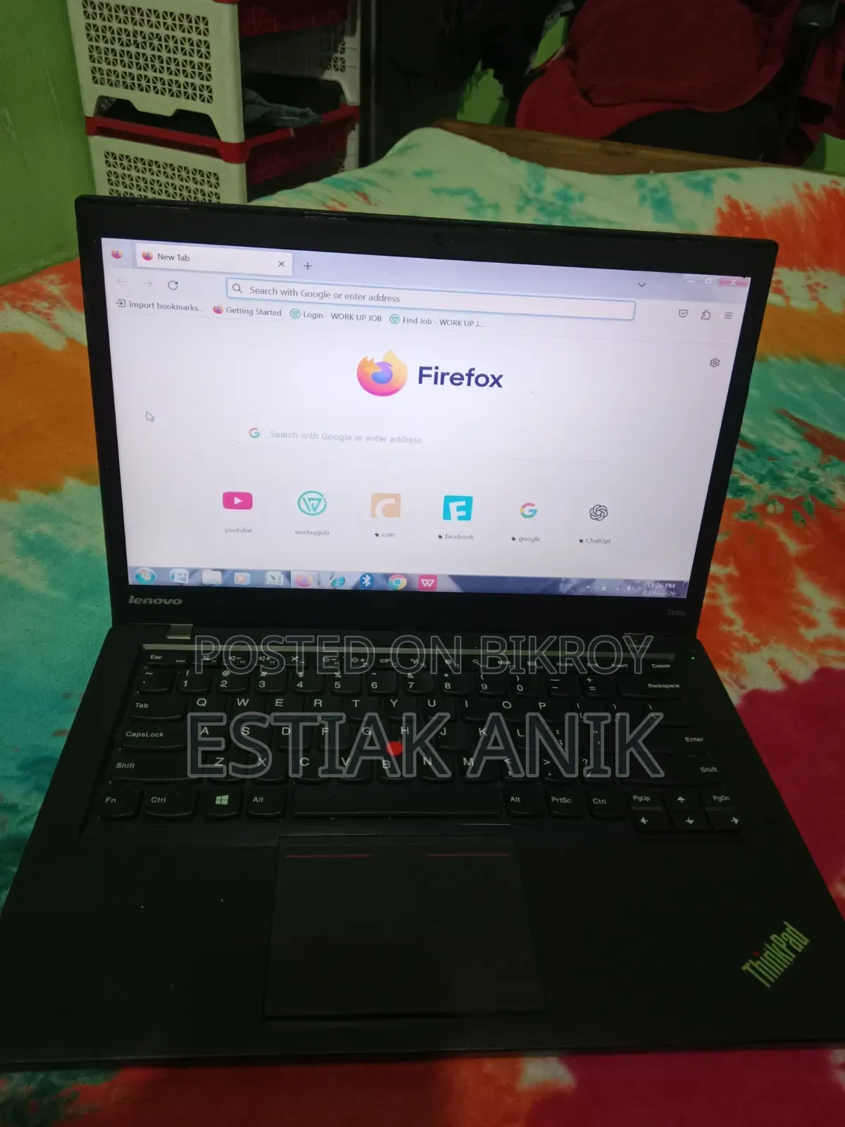 Laptop Lenovo ThinkPad T440s 8GB Intel Core I5 SSD 1T
