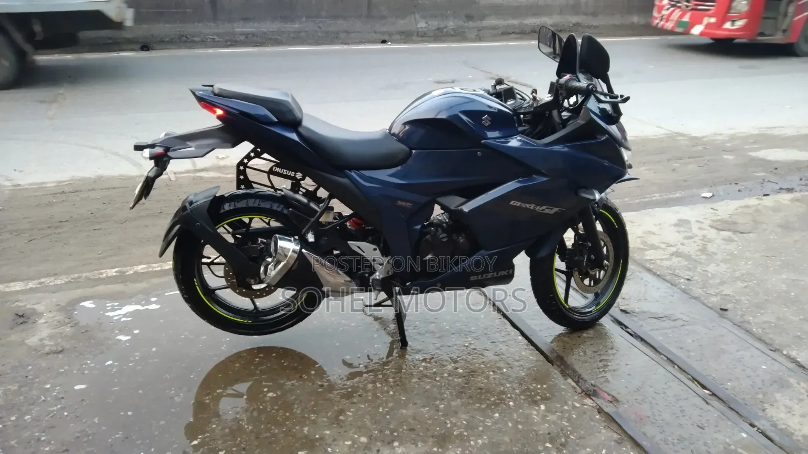 Suzuki Gixxer SF FI 2023 Blue