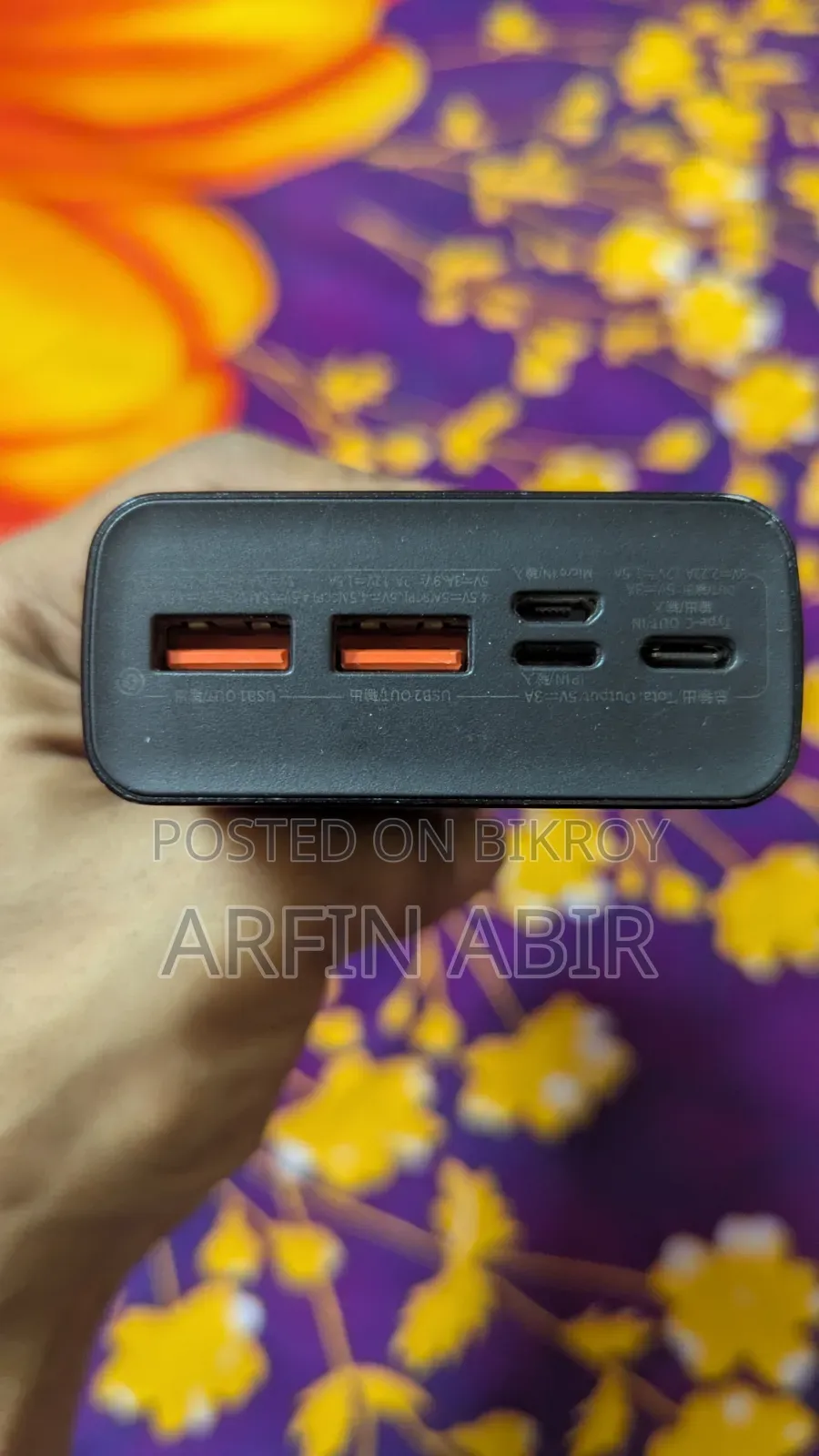 Baseus Adaman 20000mah 22.5w Metal Power Bank With Digital Display