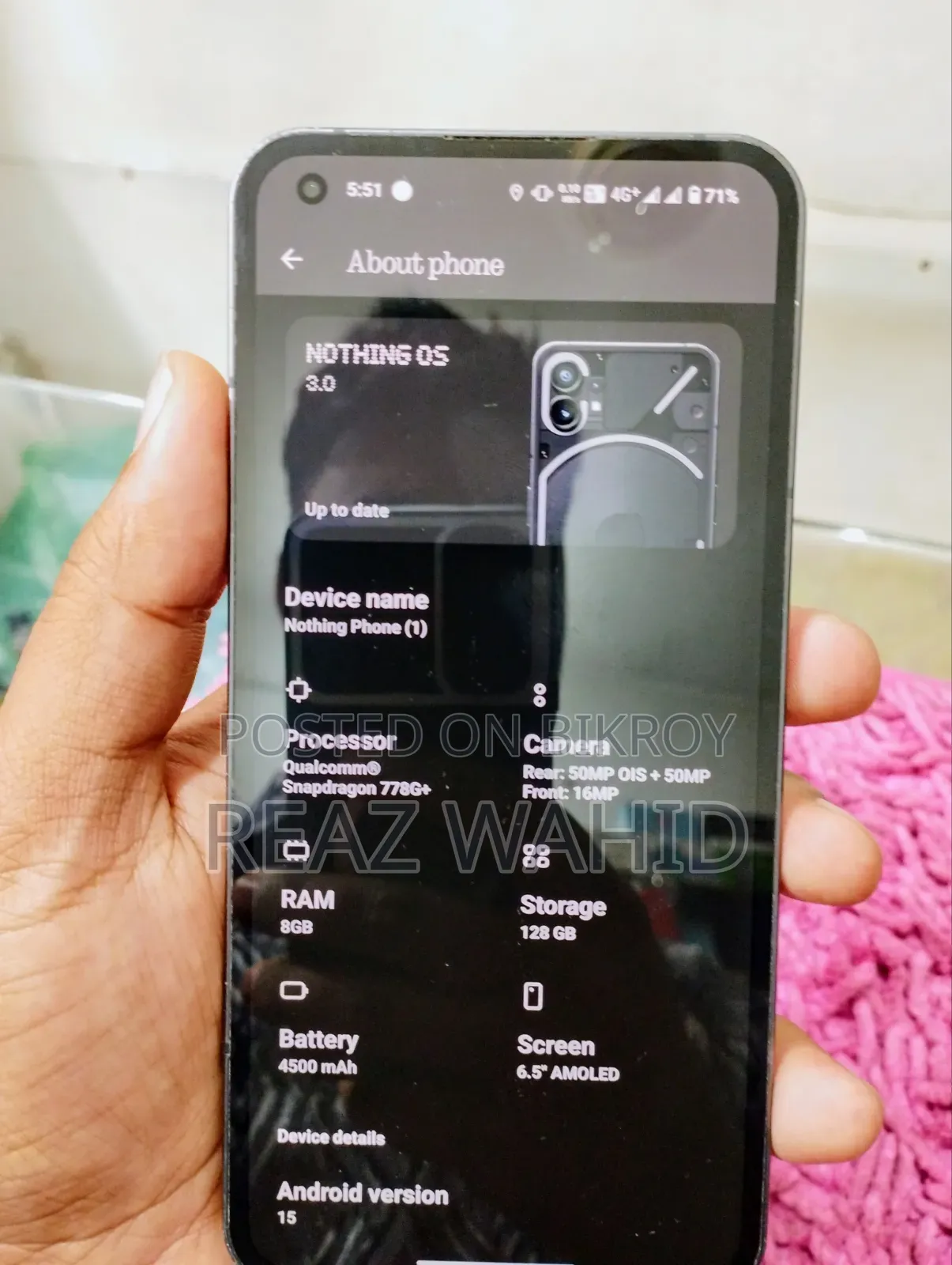Nothing Phone 1 128 GB Black