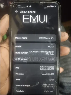 Huawei Nova 5T 128 GB Pink