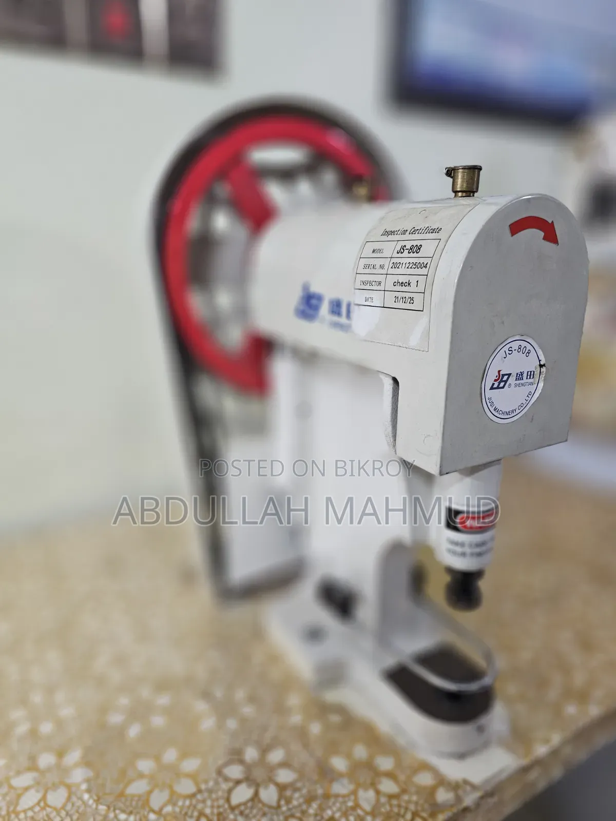 Snap Button Machine