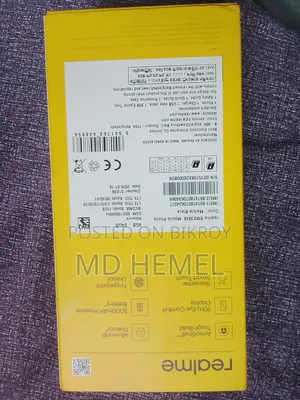New Realme Note 60x 64 GB Black