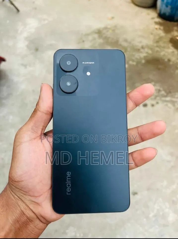 New Realme Note 60x 64 GB Black