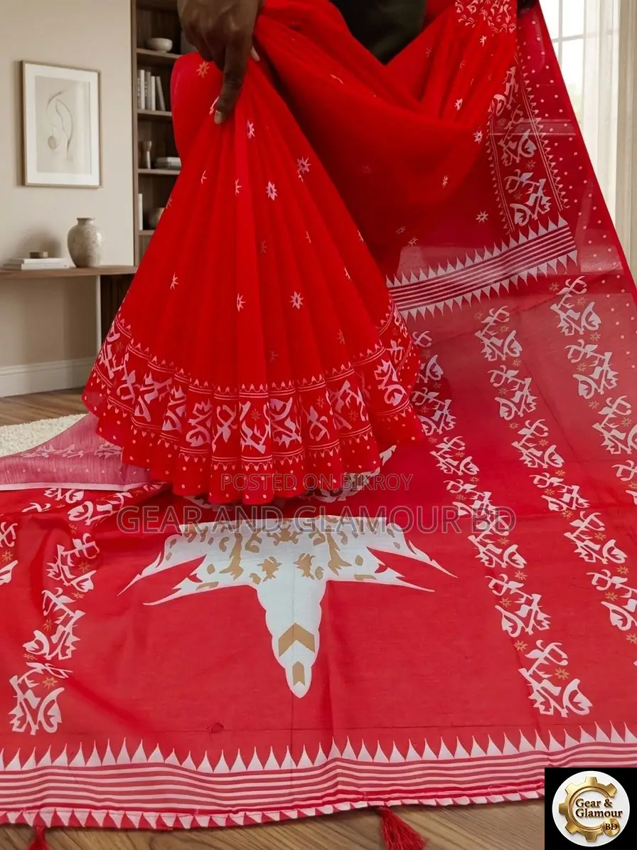 Exclusive Chanderi Silk Saree (With Blouse Piece)