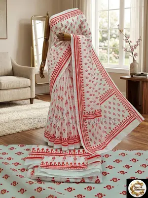 Exclusive Chanderi Silk Saree (With Blouse Piece)