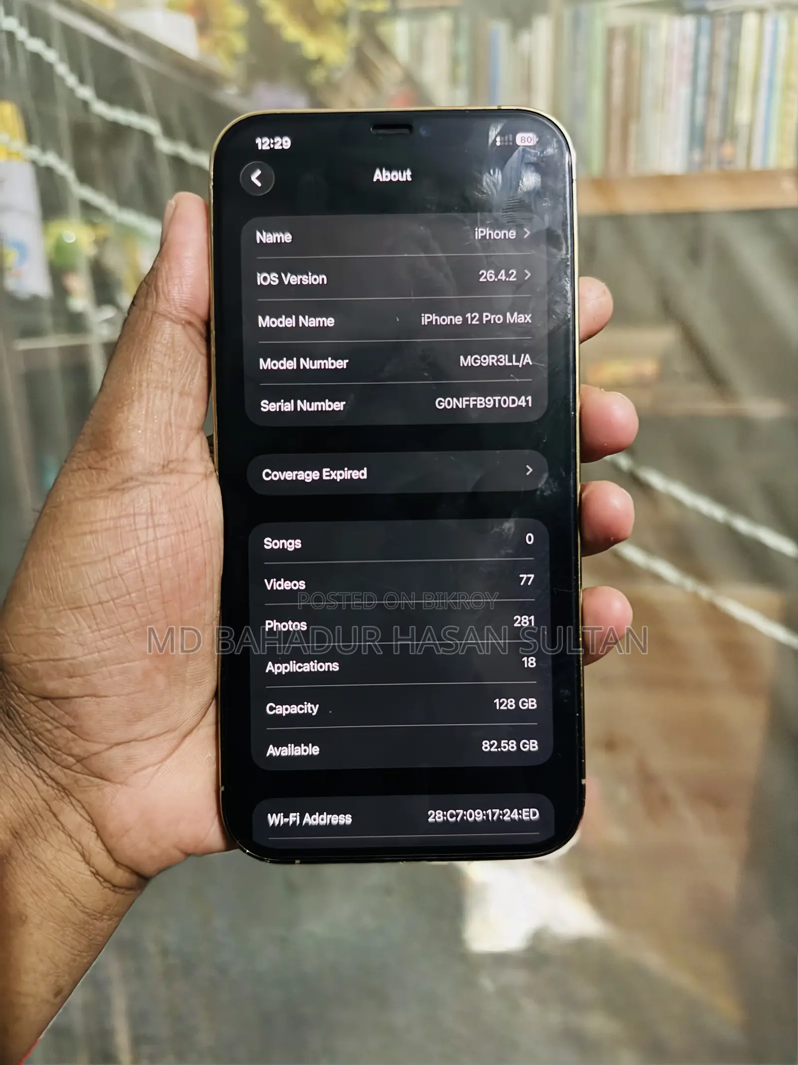 Apple iPhone 12 Pro Max 128 GB Rose Gold