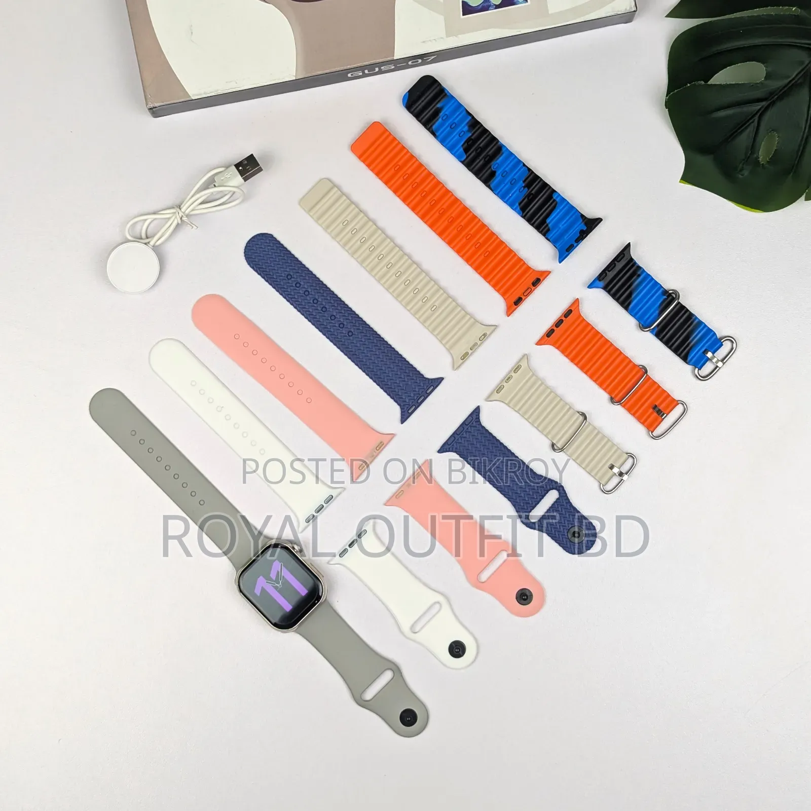 Gus-07 Series 11 Smart Watch With A "7 In 1"