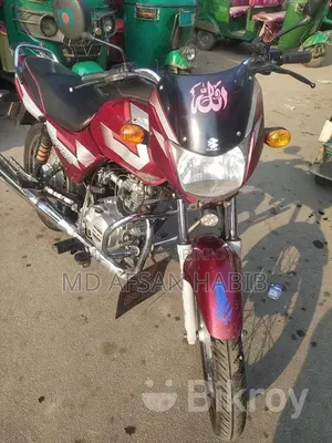 Bajaj CT 100 2015 Red