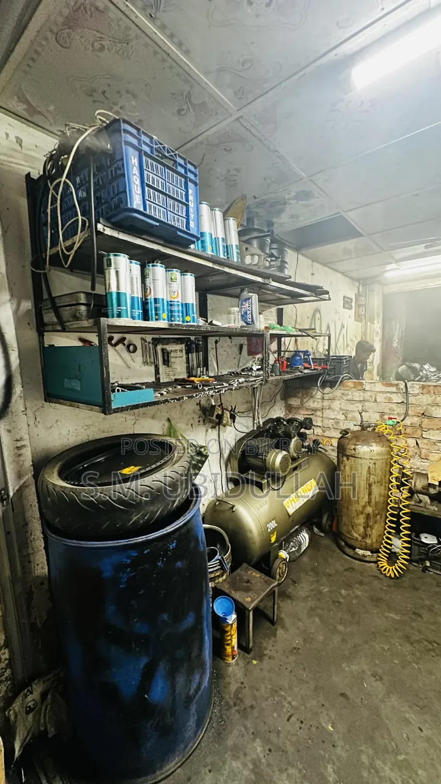 Motorcycle Parts Shop and Service Center for Sale