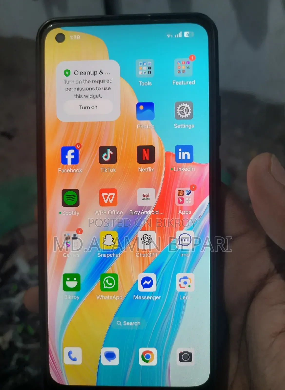 Oppo A78 4G 256 GB Blue